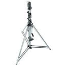 Manfrotto Geared Wind-Up Stand with Safety Release Cable Chrome Steel - 087NW