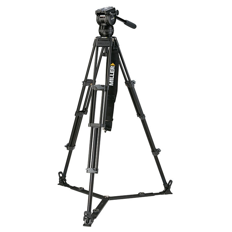 Miller 3720 CX6 Toggle 2 Stage Alloy Tripod Kit - MIL-3720