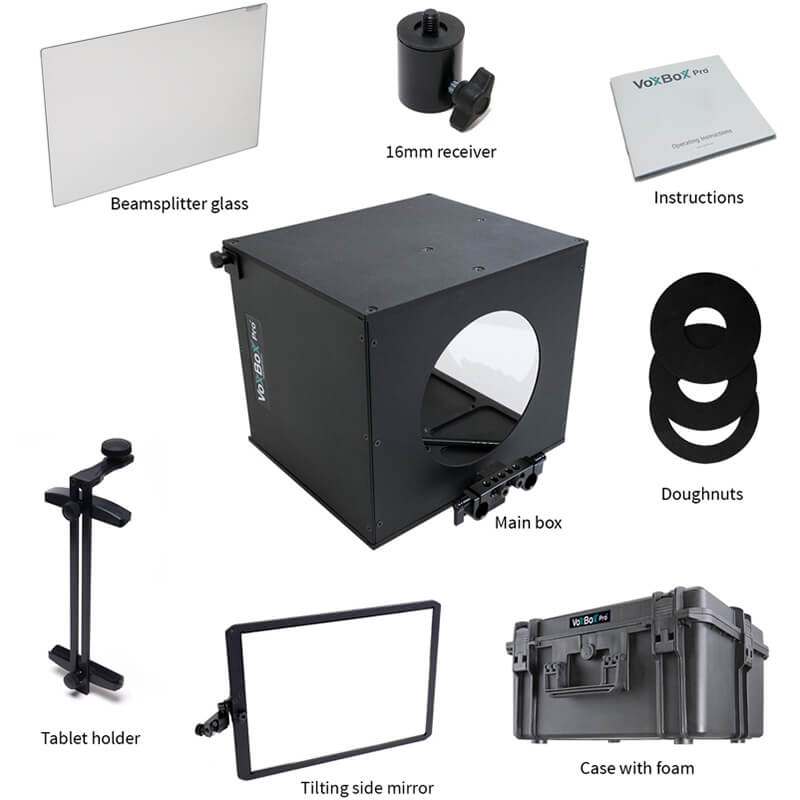 VoxBox Pro Mirror Box MKII Interview Kit incls Hard Case