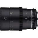Samyang VDSLR 135mm T2.2 MK2 Canon EF Mount