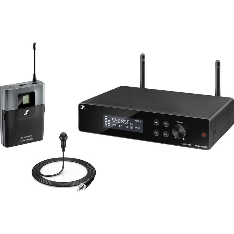 Sennheiser XSW 2-ME2 Wireless Lavalier Microphone System Presentation / Live Voice / Vocal - 507127 (SPECIAL OFFER)