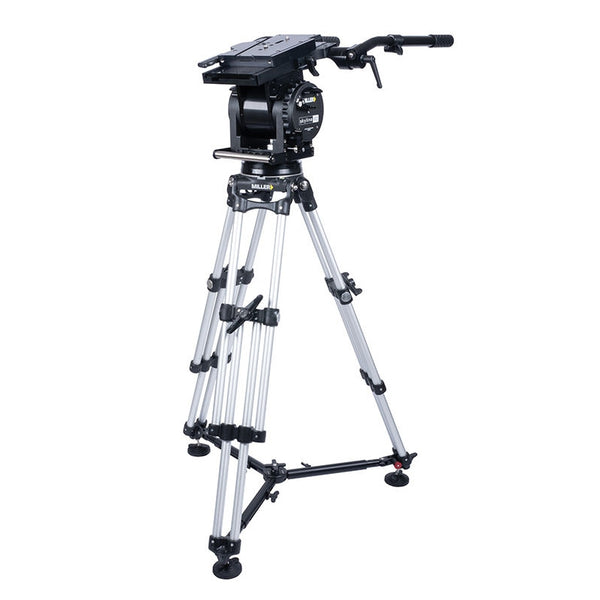 Miller 3404 Skyline 90 HD 1 Stage Alloy Tripod Kit - MIL-3404