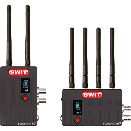 Swit FLOW2000 TX+2RX SDI & HDMI System Twin Receiver Kit - FLOW2000 TX+2RX