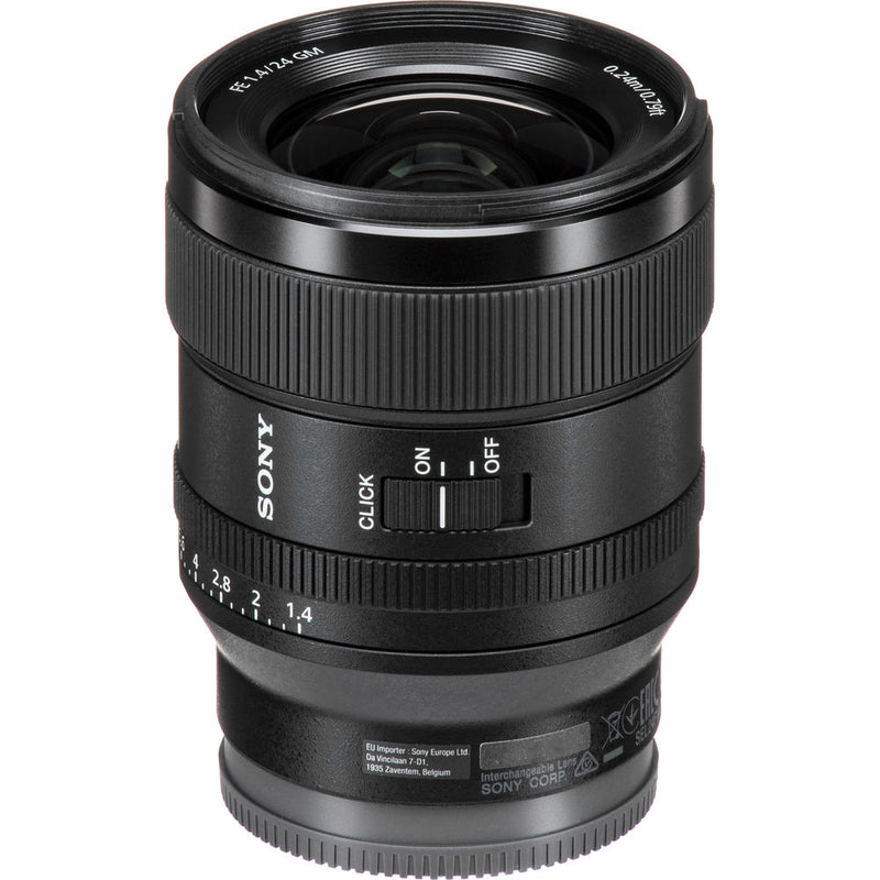 Sony 24mm F1.4 GM Wide Angle Master Prime Lens E-Mount - SEL24F14GM.SYX