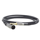 Kramer Electronics C-A63M/XLM 6.3mm Male to 3−pin XLR Male Cable