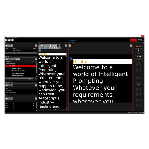 Autoscript IP Teleprompting