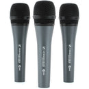 Sennheiser 3-PACK E835 / E835S Cardioid Live Vocal Microphone Set - 506666