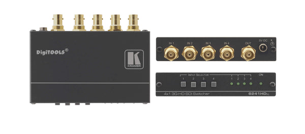 Kramer Electronics 6241HDxl 4x1 3G HD-SDI Switcher