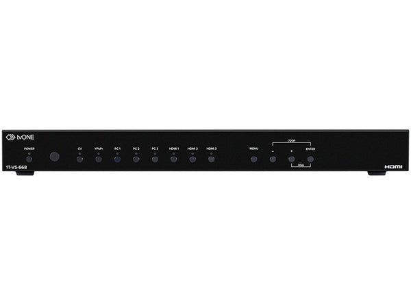 tvONE 1T-VS-668 Multi Input Switcher / Scaler with Audio