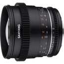 Samyang VDSLR 85mm T1.5 MK2 Canon EF Mount Lens