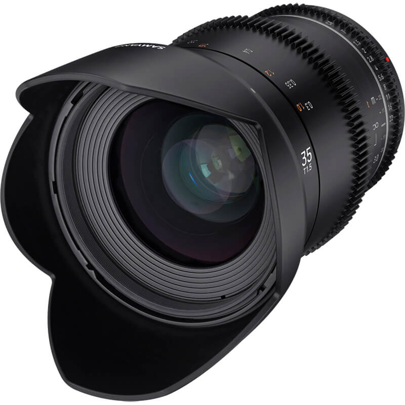 Samyang VDSLR 35mm T1.5 MK2 Canon EF mount Lens