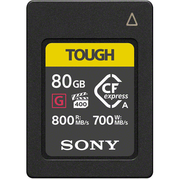 Sony 80GB CEA-G Series TOUGH CFexpress Type A Memory Card - CEA-G80T
