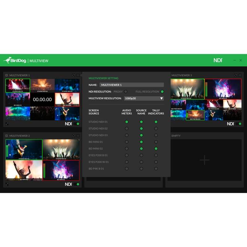 BirdDog NDI Multiview Lite - BD-MVLITE