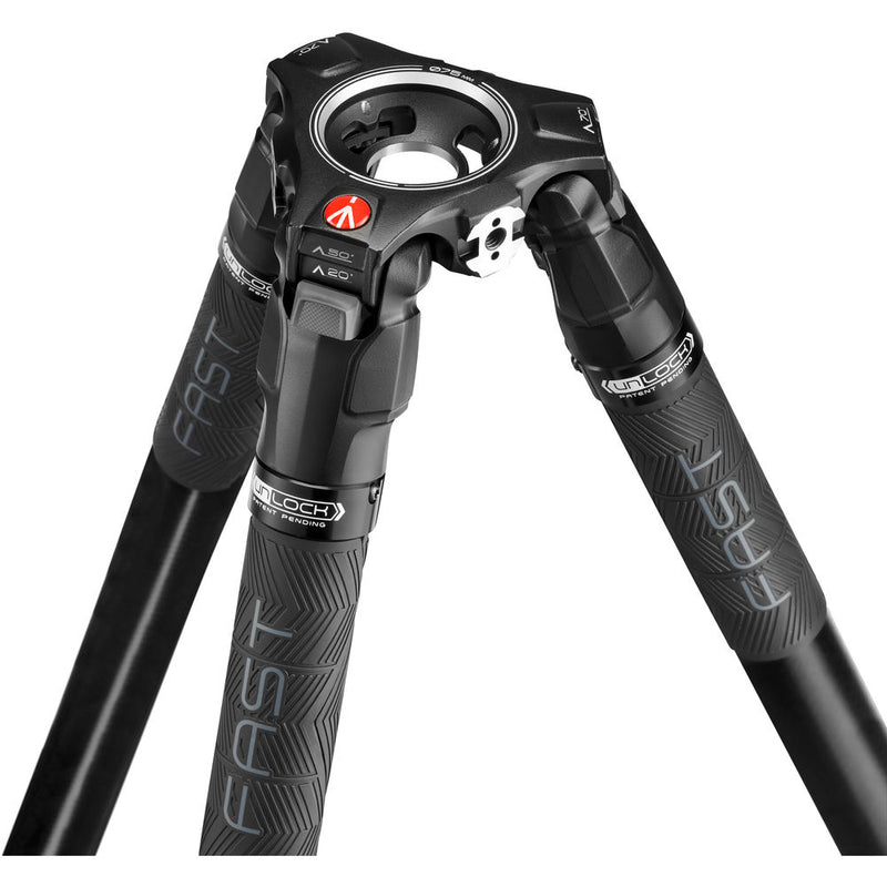 Manfrotto 635 Fast Single Tripod Carbon Fiber - MVTSNGFC