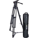 Miller 3806 CiNX 3 HDC 100 1 Stage Alloy Tripod System - MIL-3806