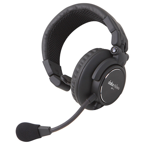 Datavideo HP-1 Single Side Headset - DATAHP1