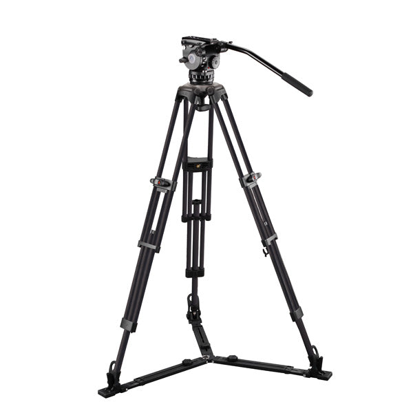 E-image EG10C2 (EG-10C2) Two Stage Carbon Fibre Tripod Kit Payload 10KG