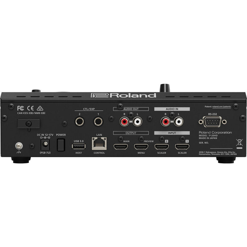 Roland P-20HD Video Instant Replayer and Recorder - ROLP20HD