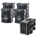 IDX IP-98/4Se V-Mount Battery Kit 4x IPL-98 Batteries 1x VL-4SE Simultaneous Charger