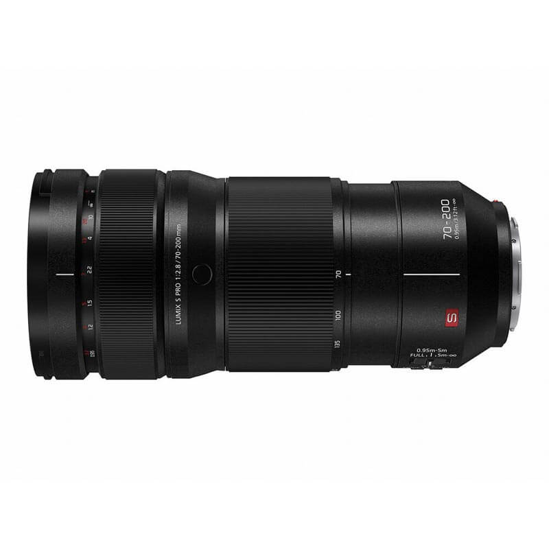 Panasonic LUMIX S-E70200 S PRO 70-200mm F2.8 Telephoto Full-Frame L-Mount Lens - PANSE70200