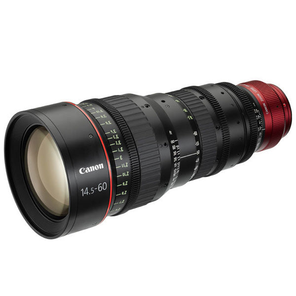 Canon CN-E 14.5-60mm T2.6 L S Cine Lenses EF Mount 3D Broadcast