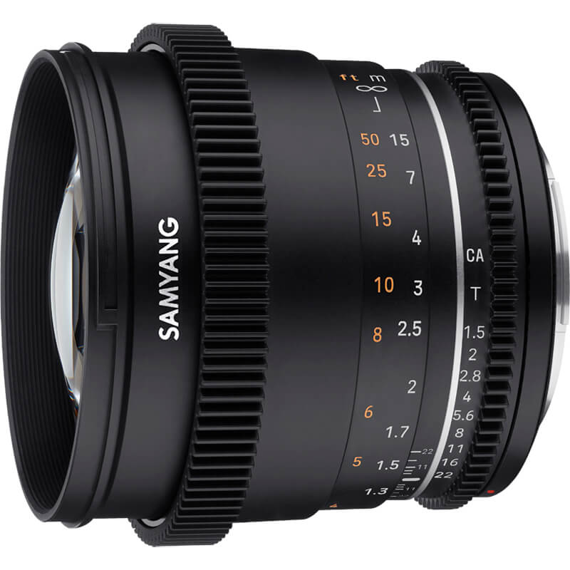 Samyang VDSLR 85mm T1.5 MK2 Sony FE Mount Lens - 8851