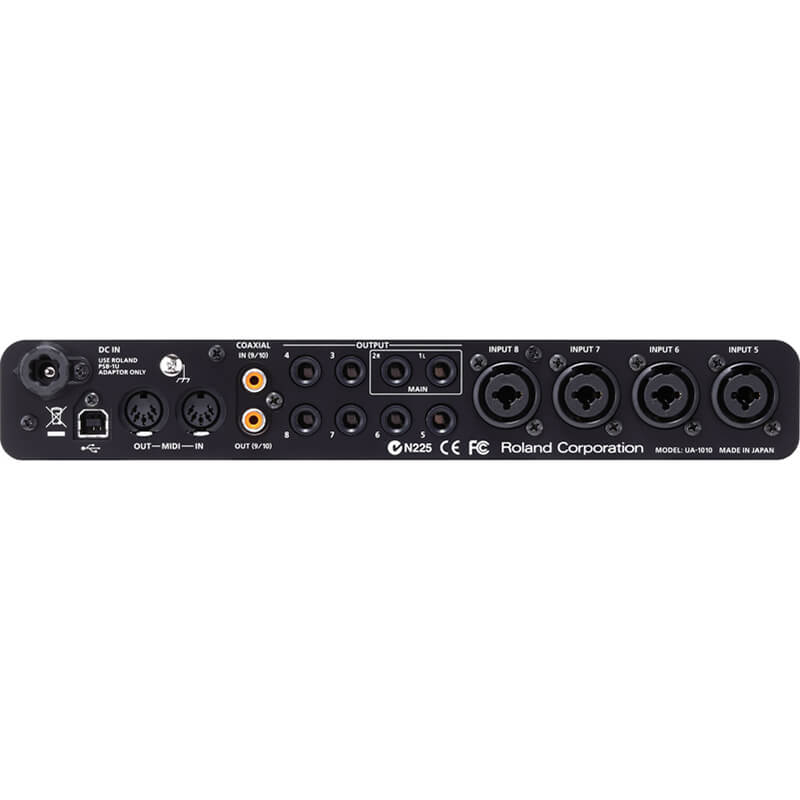 Roland UA-1010 OCTA-CAPTURE 10x In 10x Out (8) Preamp Hi-Speed USB Audio Interface - ROLUA1010
