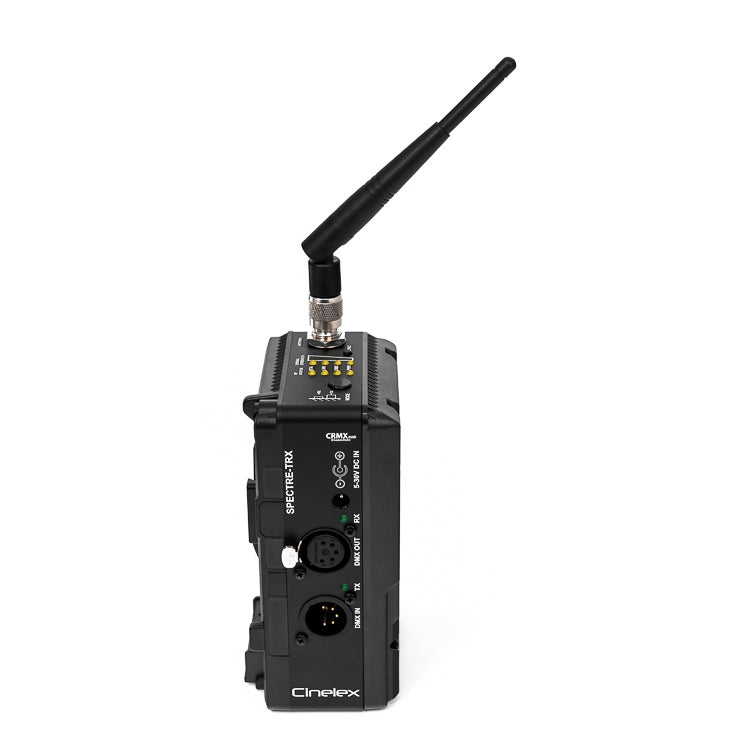 Cinelex TRX-V All-In-One Wireless DMX Transmitter & Receiver - V-Mount