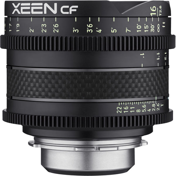 XEEN CF 16mm T2.6 4K Ultra Wide-angle Full Frame Cine Lens Canon EF Mount - 7234