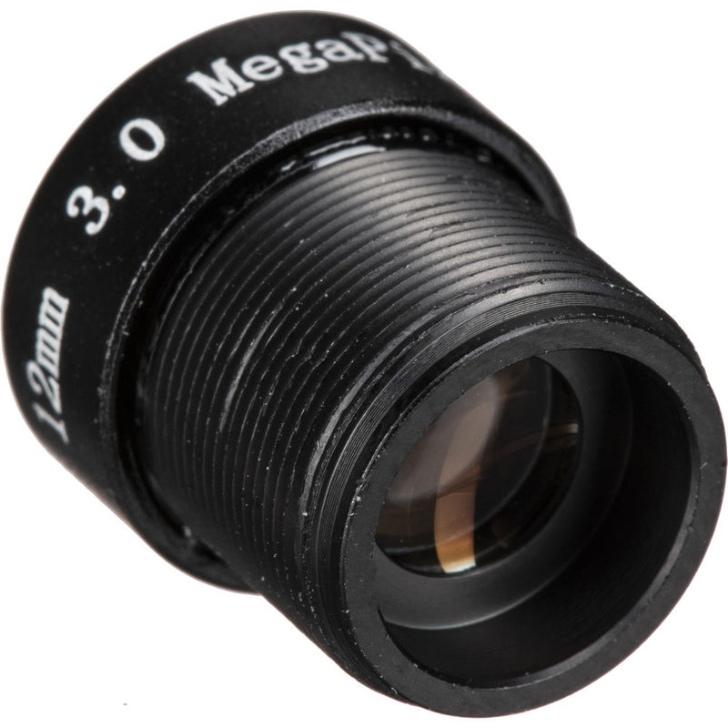 Marshall Electronics 12mm F1.8 3MP M12 Mount Lens - CV-4712.0-3MP