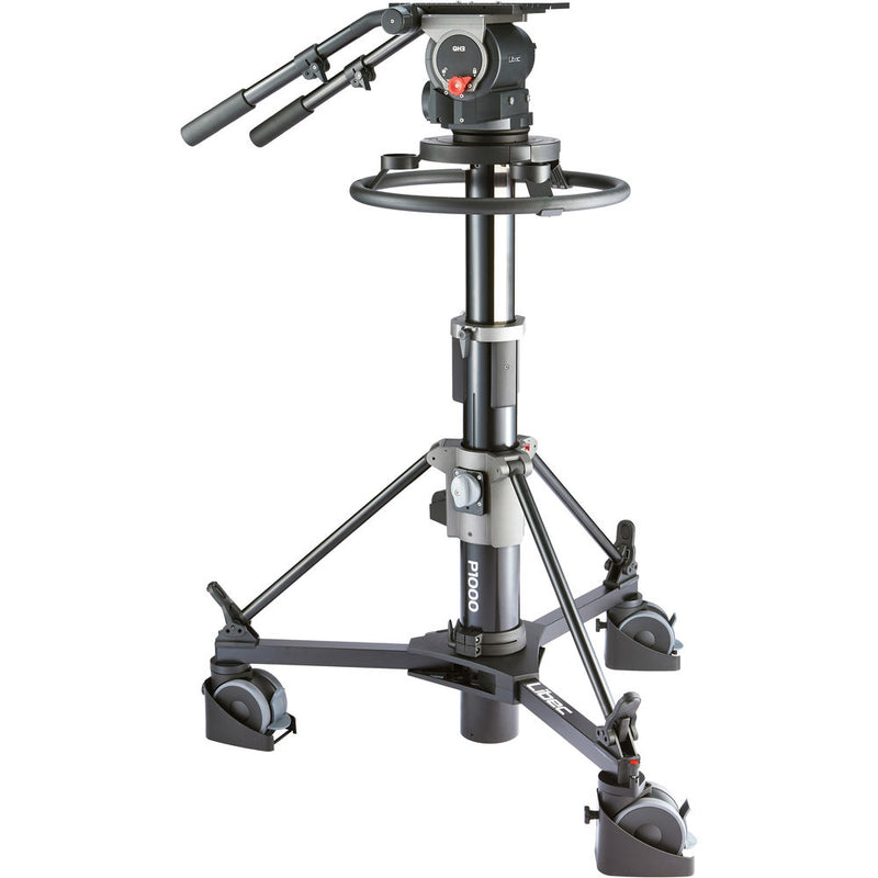 Libec QD-30PD Pedestal System with QH3 Head and P1000 Pedestal Supports Payload 47kg