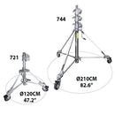 KUPO 744 Jumbo Wind Up Stand 4 Sections - KUP-744