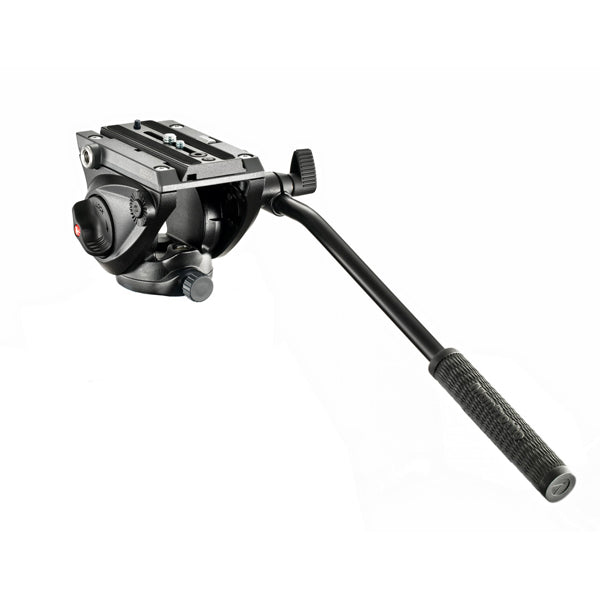 Manfrotto MVH500AH Lightweight Fluid Video Head with Flat Base - MVH500AH 3D Broadcast