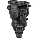 Sachtler aktiv6 75mm Bowl Sideload Fluid Head with SpeedLevel & 3-Step Drag - S2064S