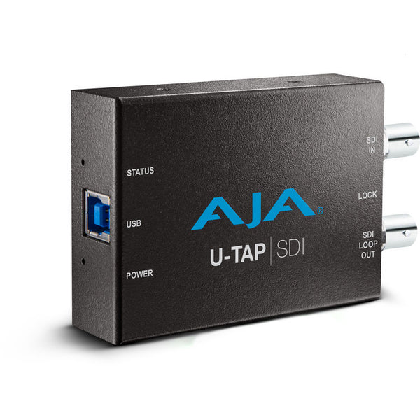 AJA U-TAP SDI Simple USB 3.0 Powered 3G-SDI Capture - U-TAP-SDI-R0