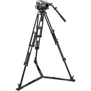 Manfrotto 509 Fluid Video Head & 545GB Alu Twin Leg Tripod - 509HD,545GBK