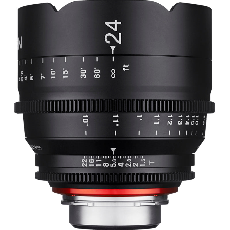 XEEN CINE 24mm T1.5 4K Wide-angle Full Frame Cine Lens PL Mount - 7949