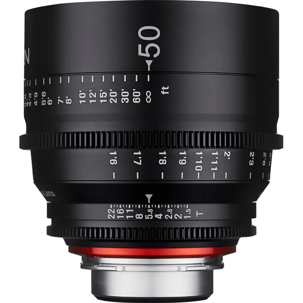 XEEN CINE 50mm T1.5 4K Full Frame Lens Canon EF Mount - 7955
