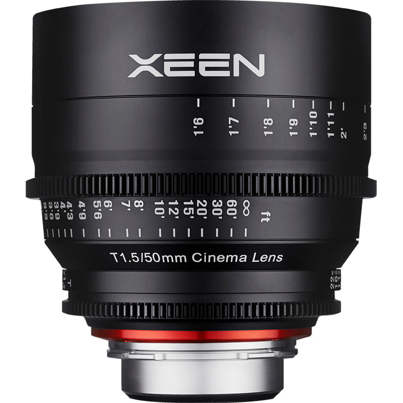 XEEN CINE 50mm T1.5 4K Cine Lens PL Mount - 7959