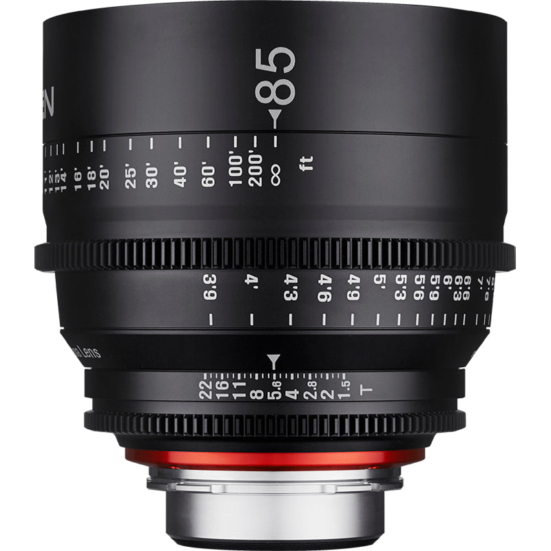 XEEN CINE 85mm T1.5 4K Full Frame Lens Canon EF Mount - 7965