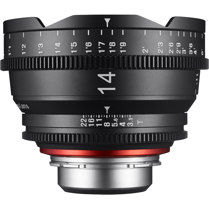 XEEN CINE 14mm T3.1 4K Ultra Wide-angle Cine Lens Full Frame MFT Mount - 7975