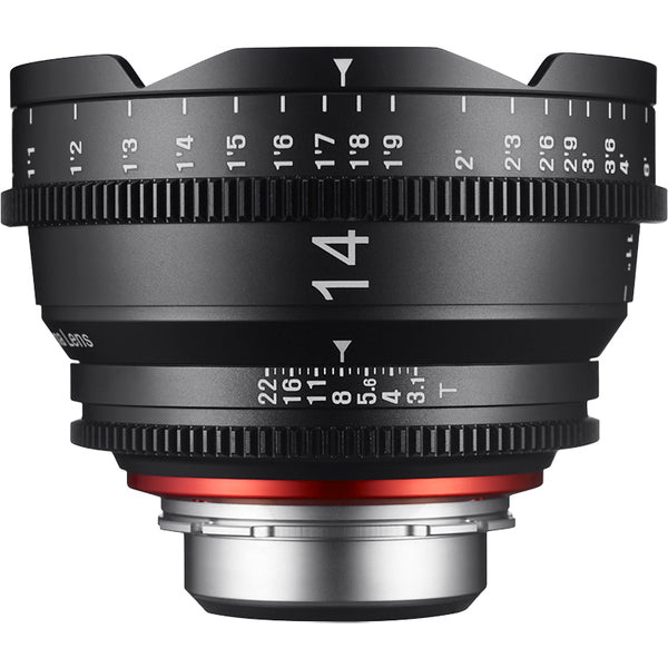 XEEN CINE 14mm T3.1 4K Ultra Wide-angle Cine Lens Full Frame PL Mount - 7976