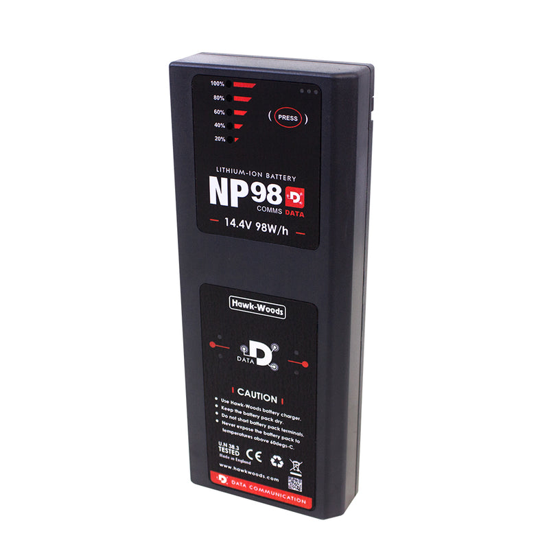 Hawk-Woods NP98D NP1 98Wh DATA Lithium-Ion Battery