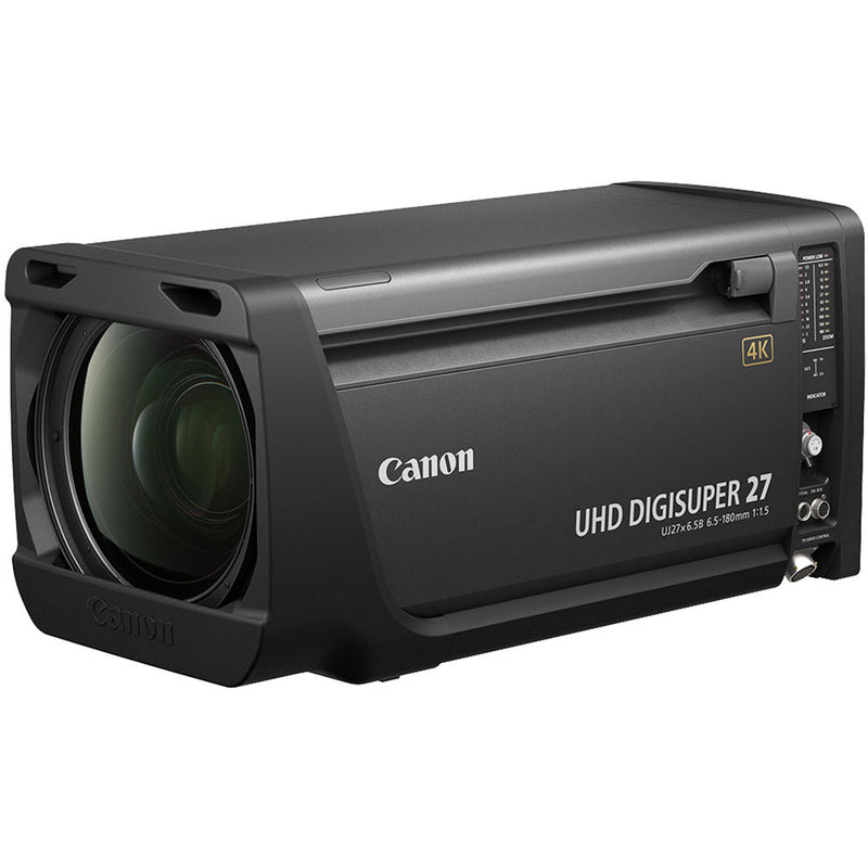 Canon UHD-DIGISUPER 27 2/3" 4K Broadcast Box Lens - UJ27x6.5B IESD
