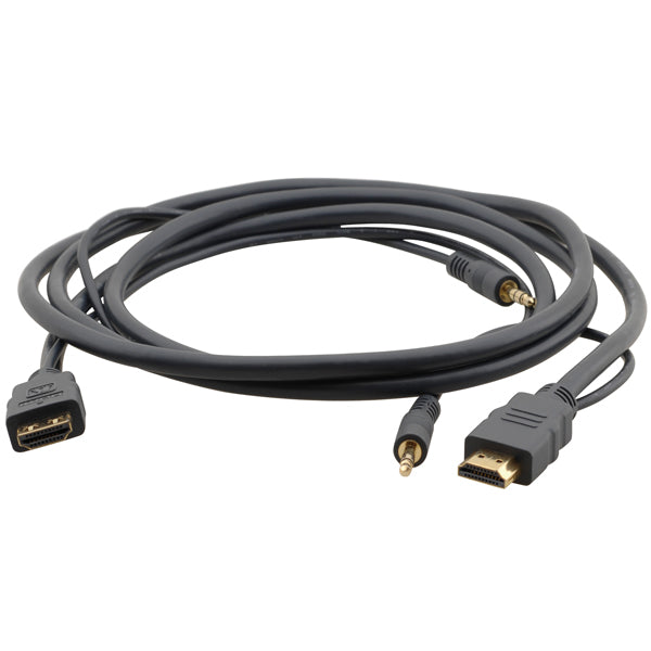 Kramer Electronics Flexible High-Speed HDMI Cable with Ethernet & 3.5mm Stereo Audio - C-MHMA/MHMA 3D Broadcast