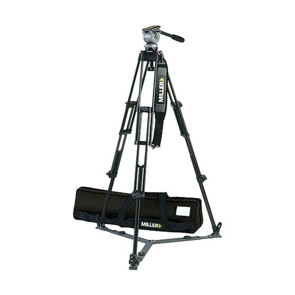 Miller DS20 Toggle 2 Stage Alloy Tripod Kit - MIL-848 3D Broadcast
