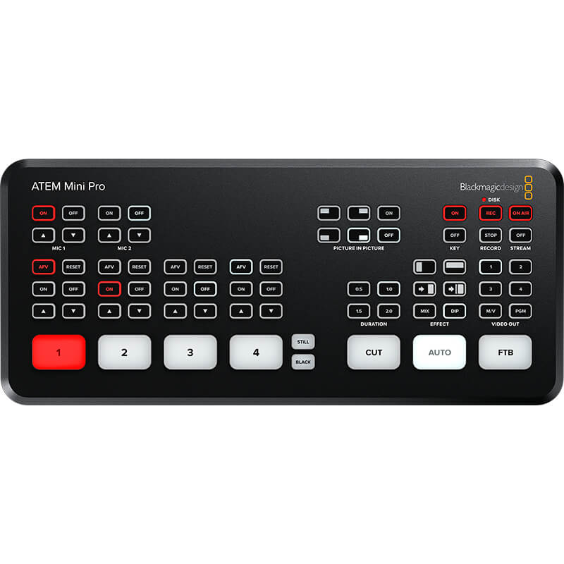 Blackmagic Design ATEM Mini PRO HDMI Live Production Switcher - SWATEMMINIBPR