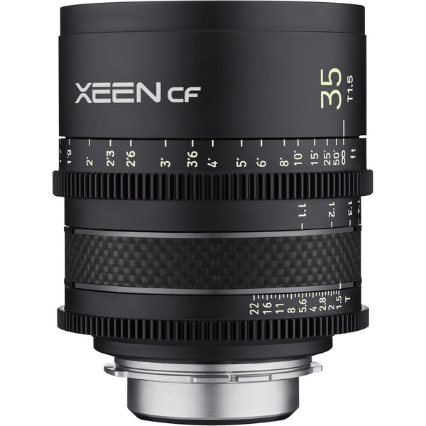 XEEN CF 35mm T1.5 4K Standard Full Frame Cine Lens PL Mount - 7242