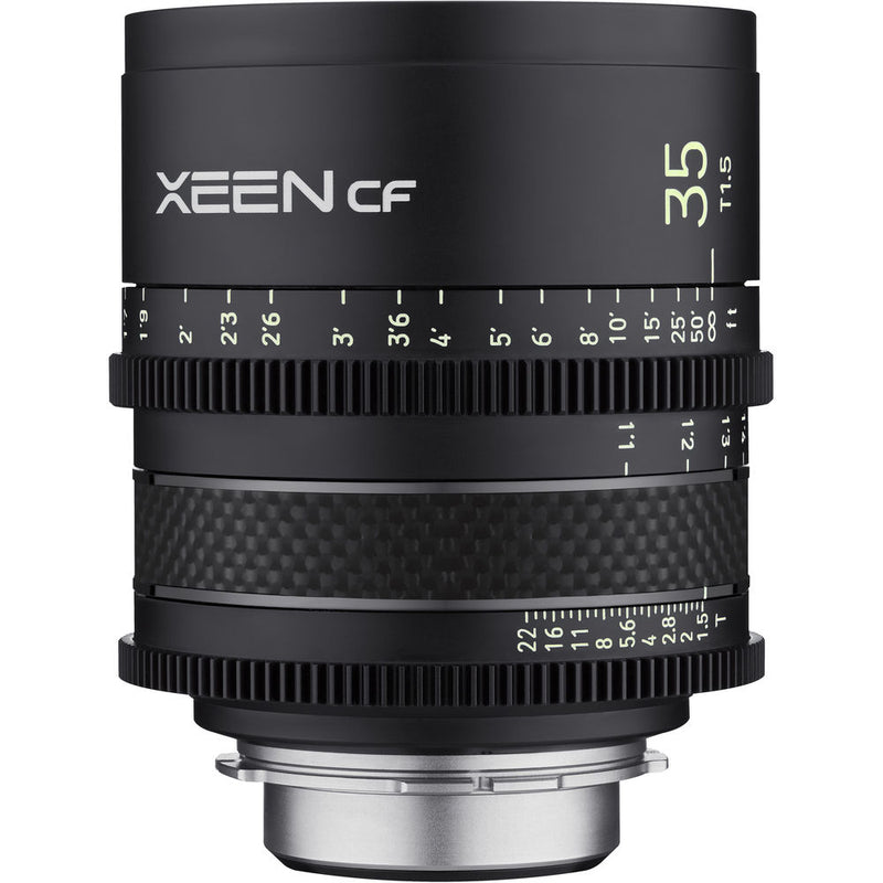 XEEN CF 35mm T1.5 4K Standard Full Frame Cine Lens PL Mount