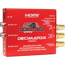 Decimator Design DECIMATOR 2 3G/HD/SD-SDI to HDMI with De-Embedded Analogue Audio - DD-DEC-2